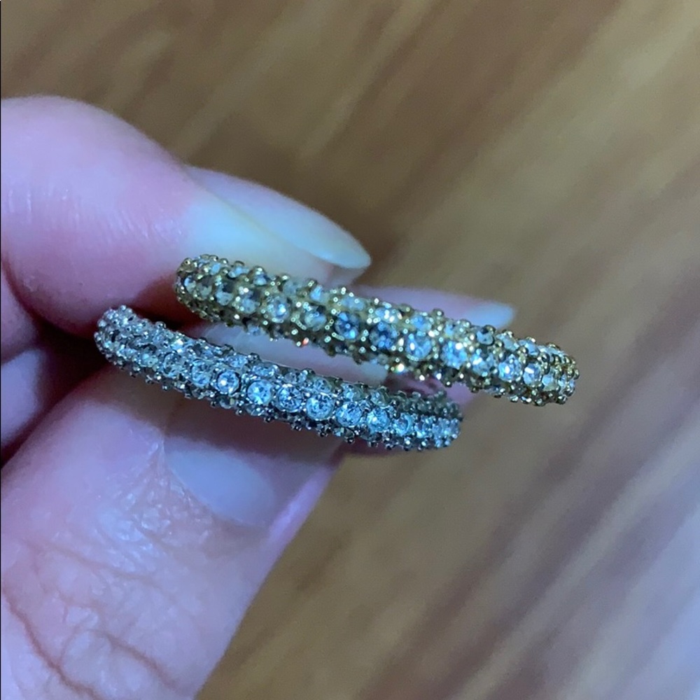 Rhinestone rings - Picture 2 of 3